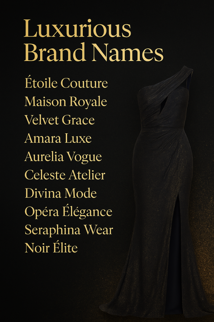 fashion brand names idea
