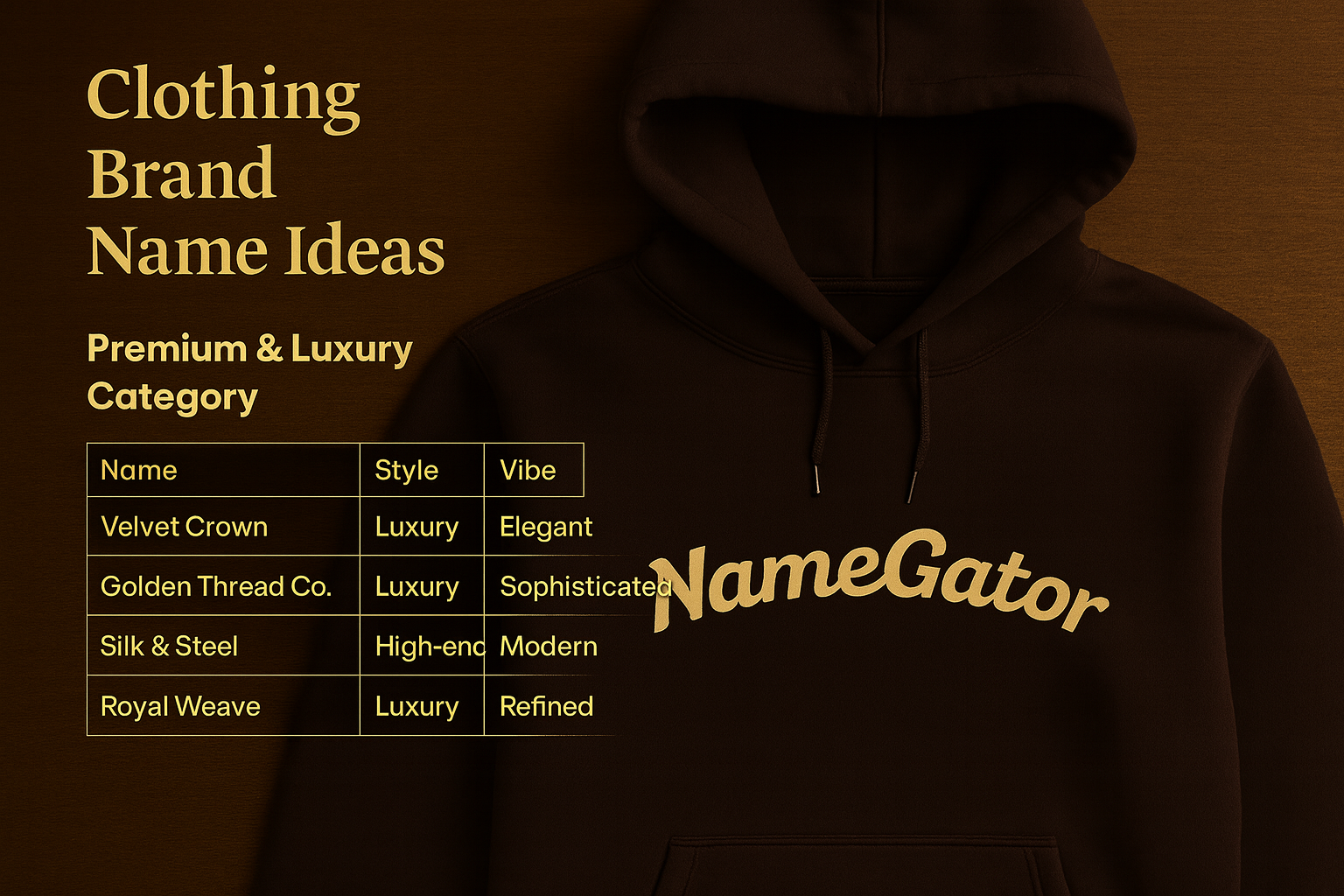 Creative Clothing Business Name Ideas